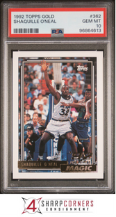 1992 Shaq - 4 Sharp Corners