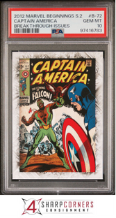 2012 Captain America - 4 Sharp Corners