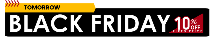 Black Friday Sale - 10% Off All Fixed Price Items!